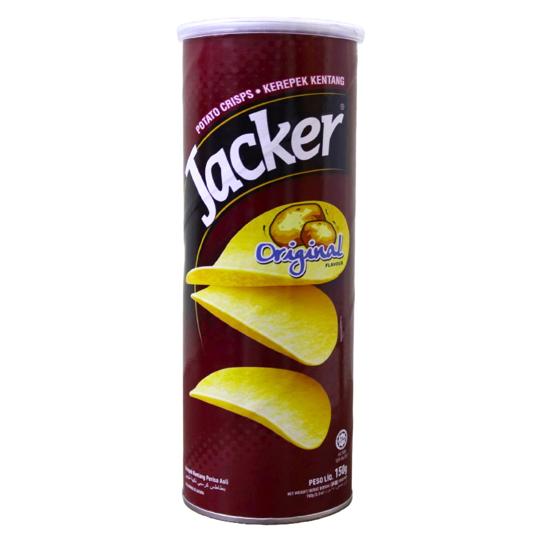 JACKER POTATO CRIPS ORIGINAL 160G